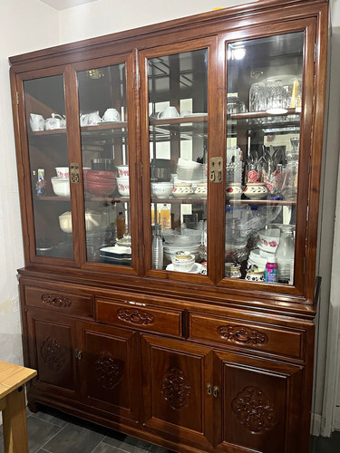 Traditional wood glass - &,