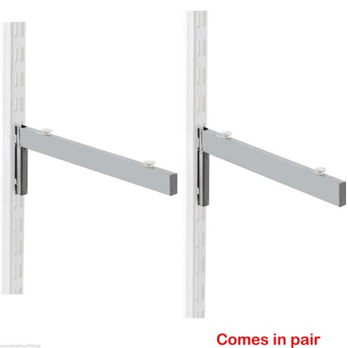 Chrome garment rail - garment, twin