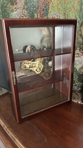 Vintage display cabinet wall - vintage,