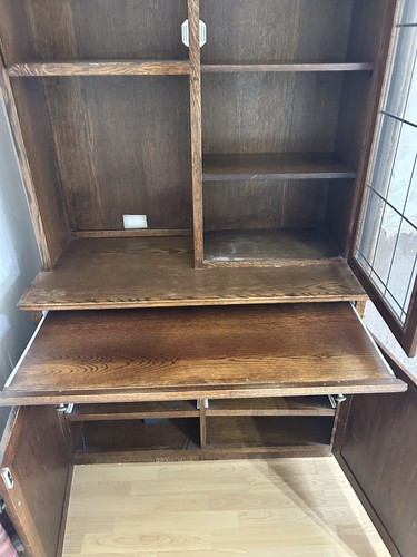 Brown wood glass - brown, display