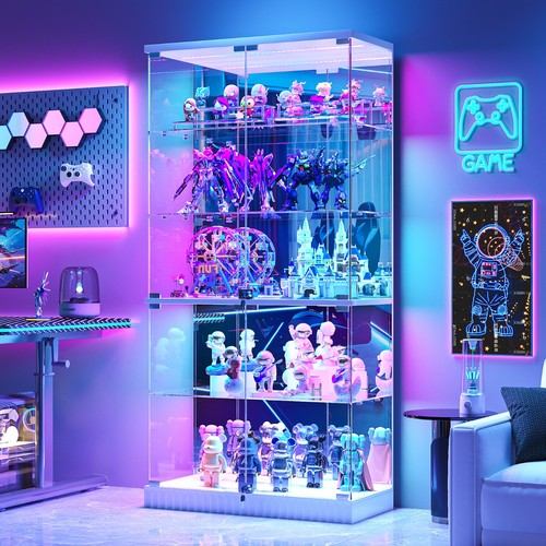 Tier glass display - 5-tier,