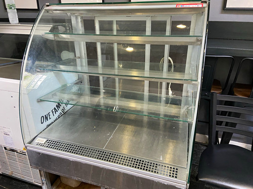 Commercial cake fridge curved - fridge,