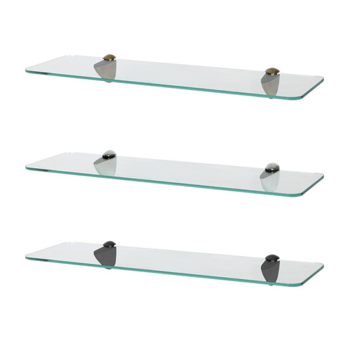 50cm glass floating - glass, shelves