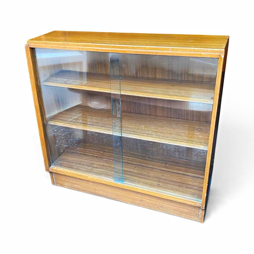 Freestanding mid century glass