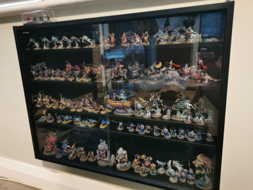 Display wall cabinet - cabinet, glass