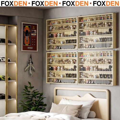 Wall shelf display cabinet - wall, 2