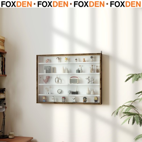 Wall shelf display cabinet - wall,