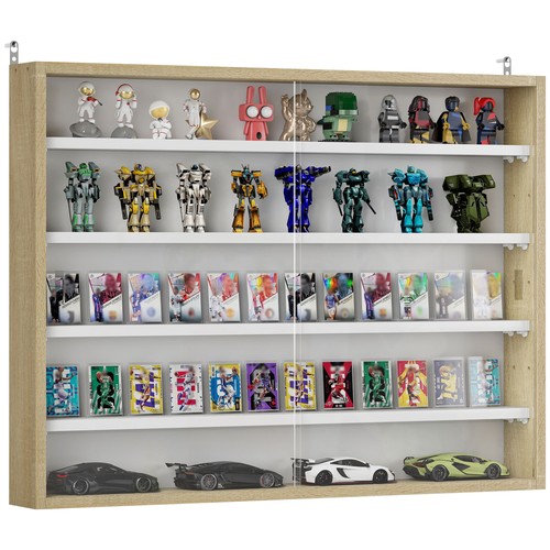 Homcom tier wall display - wall,