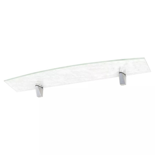 Large bowed floating glass - bowed,