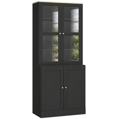 Homcom modern display - display, bookcase