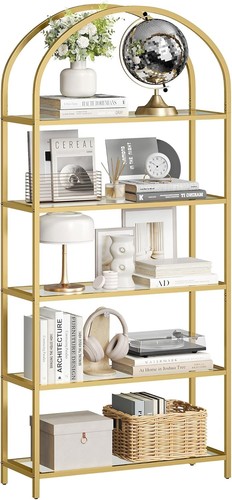 Vasagle tier glass shelving - vasagle,