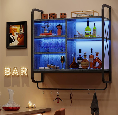 Wall mounted storage - mounted, shelves