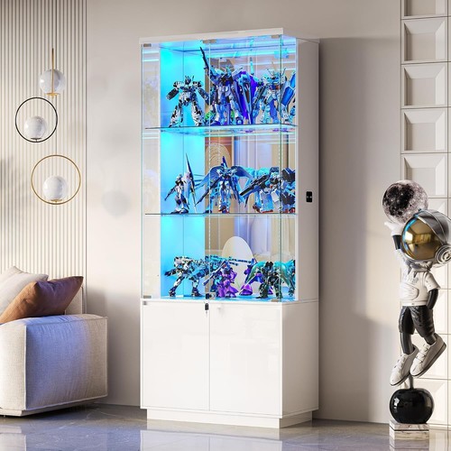 Glass display cabinet - 71",