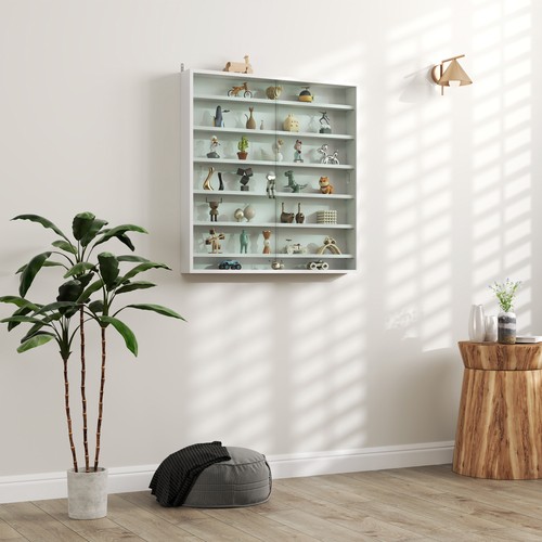 Six shelf display - six, cabinet