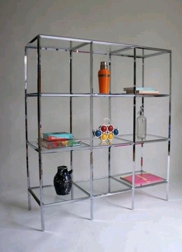 Vintage chrome glass - chrome,