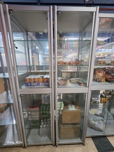 Cabinet lockable glass - cabinet,