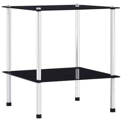 Glass display shelf 40x40x47cm - display,