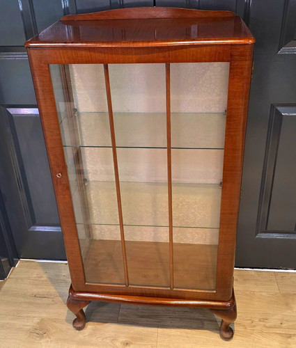 Wood glass display - wood,