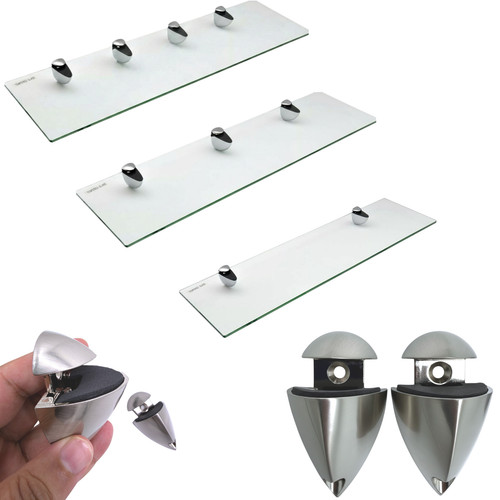 Clear tempered glass - clear, shelf