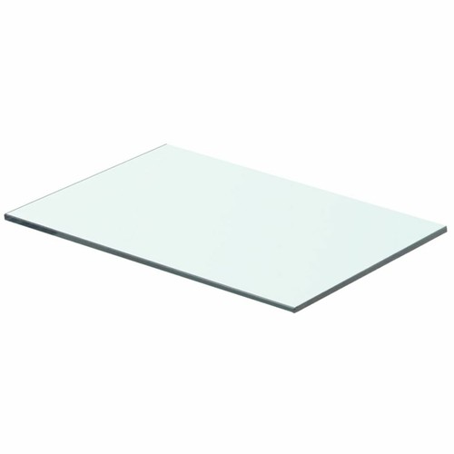Clear tempered glass shelf - glass,