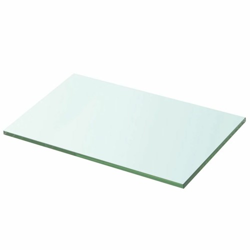 Clear tempered glass shelf - clear,