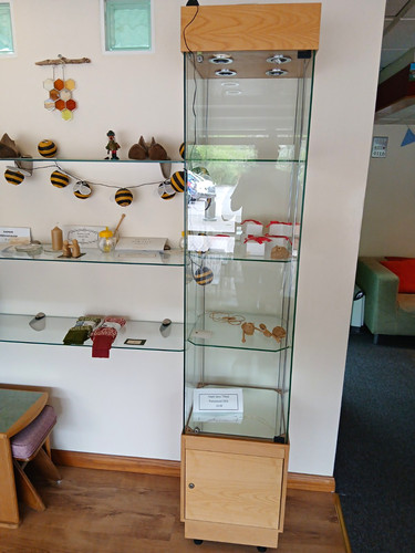 Lockable illuminated glass - illuminated,