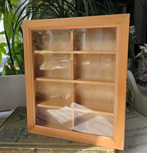 Vintage wooden wall shelf - vintage,